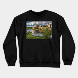 Caerphilly Castle Moat Crewneck Sweatshirt